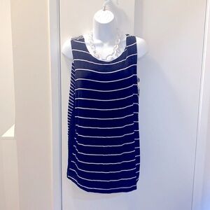 2/$30 Chicos travelers stripped classic tank size 3